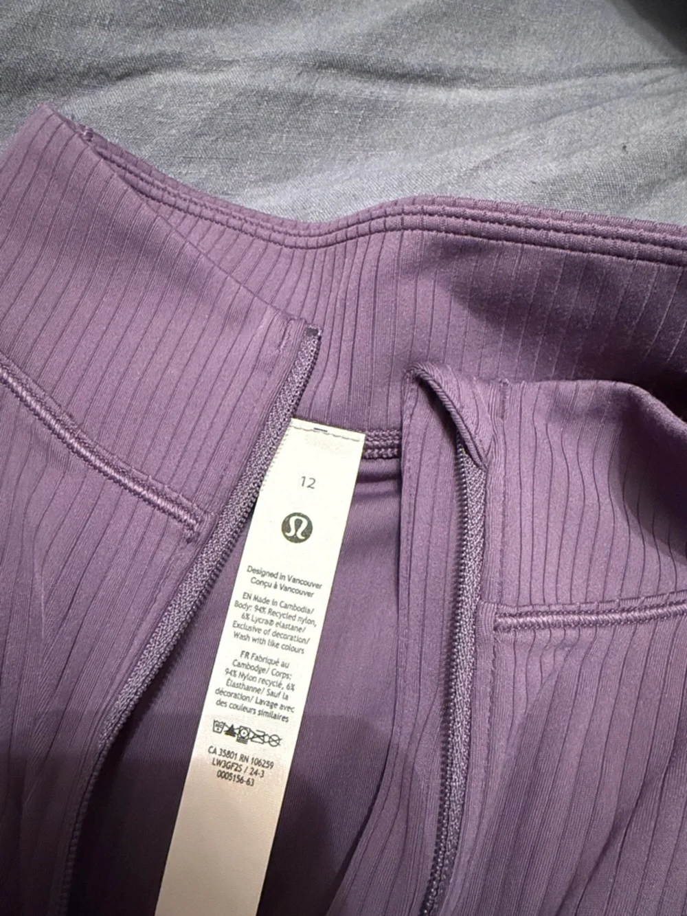 Lululemon It’s Rulu Ribbed Cropped Top - Picture 5 of 8